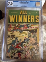 All Winners Comics #16 CGC 7.0 ow/w