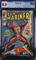 Sub-Mariner #5 CGC 8.0 ow/w