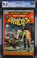 Tomb of Dracula #1 CGC 9.2 ow/w