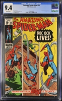 Amazing Spider-Man #89 CGC 9.4 ow