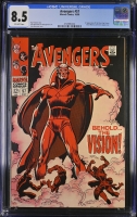 Avengers #57 CGC 8.5 ow