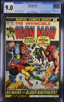 Iron Man #55 CGC 9.0 ow/w