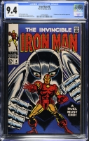 Iron Man #8 CGC 9.4 w