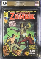 Tales of the Zombie #10 CGC 7.0 ow/w Mass. Copy