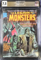 Legion of Monsters #1 CGC 7.5 ow/w Mass. Copy