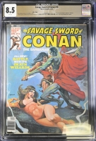 Savage Sword of Conan #19 CGC 8.5 w Mass. Copy