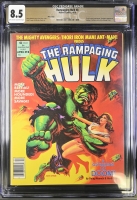 Rampaging Hulk #8 CGC 8.5 ow/w Mass. Copy
