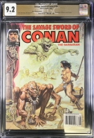 Savage Sword of Conan #176 CGC 9.2 w Mass. Copy