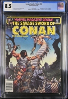 Savage Sword of Conan #65 CGC 8.5 ow/w