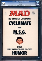 Mad #133 CGC 9.8 w