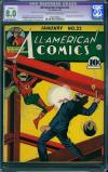 All-American Comics #22 CGC 8.0 ow/w