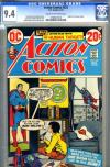 Action Comics #422 CGC 9.4 cr/ow
