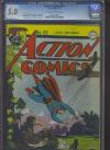 Action Comics #62 CGC 5.0 ow/w