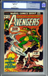 Avengers #116 CGC 9.6 w