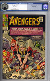 Avengers #12 CGC 9.4 w Pacific Coast