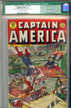 Captain America Comics #45 CGC 9.2ow/w