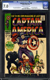 Captain America #100 CGC 7.0 ow/w