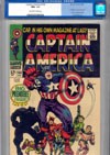 Captain America #100 CGC 9.6 ow/w