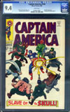 Captain America #104 CGC 9.4 w