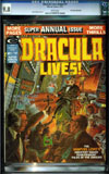 Dracula Lives Annual #1 CGC 9.8w Don Rosa Collection