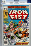 Iron Fist #14 CGC 9.8 w