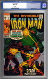 Iron Man #22 CGC 9.6 w