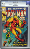 Iron Man #39 CGC 9.8 ow/w Oakland