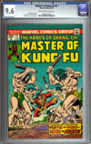 Master of Kung Fu #25 CGC 9.6 ow/w