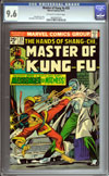 Master of Kung Fu #33 CGC 9.6 ow/w