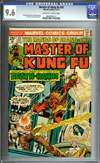 Master of Kung Fu #35 CGC 9.6 ow/w