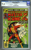 Master of Kung Fu #41 CGC 9.6 w