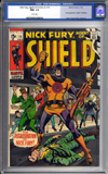Nick Fury, Agent of SHIELD #15 CGC 9.6 w