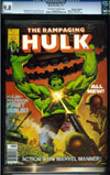 Rampaging Hulk #1 CGC 9.8 ow/w Don Rosa Collection