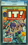 Astonishing Tales #23 CGC 9.8 ow/w