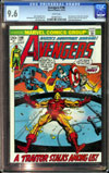 Avengers #106 CGC 9.6 w