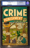 Crime and Punishment #6 CGC 7.5 cr/ow Canadian Edition