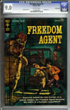 Freedom Agent #1 CGC 9.0ow Pacific Coast
