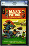M.A.R.S. Patrol Total War #7 CGC 9.6 cr/ow File Copy