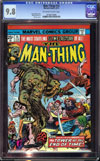Man-Thing #14 CGC 9.8 ow/w
