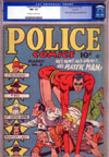 Police Comics #8 CGC 9.2 ow/w