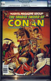 Savage Sword of Conan #63 CGC 9.6 ow/w