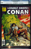 Savage Sword of Conan #33 CGC 9.4 ow/w